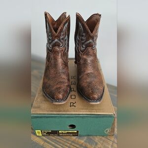 Roper Shay Brown Western Boots